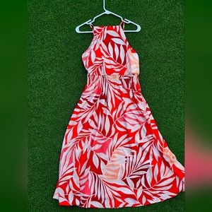 Ann Taylor floral midi dress